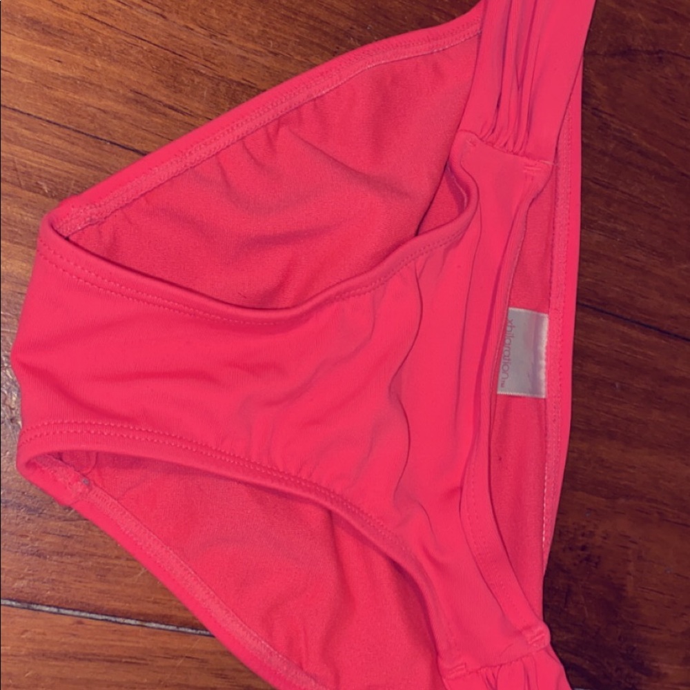 XS Hot pink swim bottom